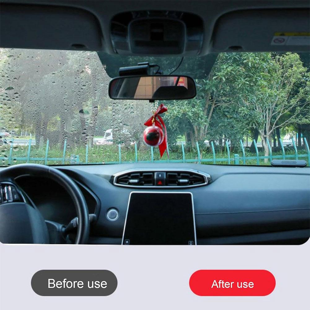Car Glass Oil Film Removal Wipes  Windshield Glass Cleaner Car Glass Cleaner Wipes Compact Portable Dusting Wipes for Cars