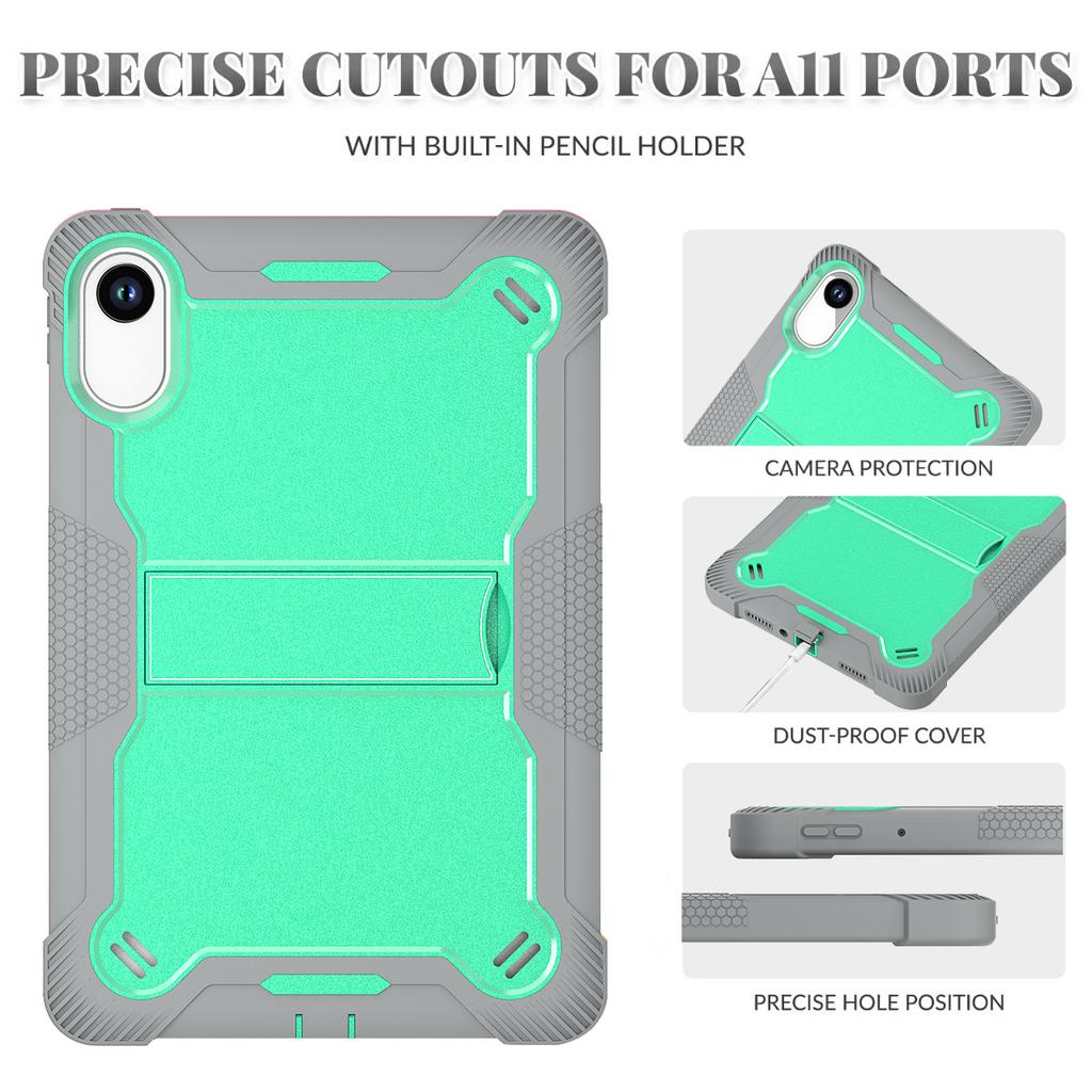 Armor Case for Xiaomi Redmi Pad 2 2025 Pad2 11 Inch Model 25040RP0AG Anti-Slip Built-in Kickstand Hybrid Cover Shockproof #R