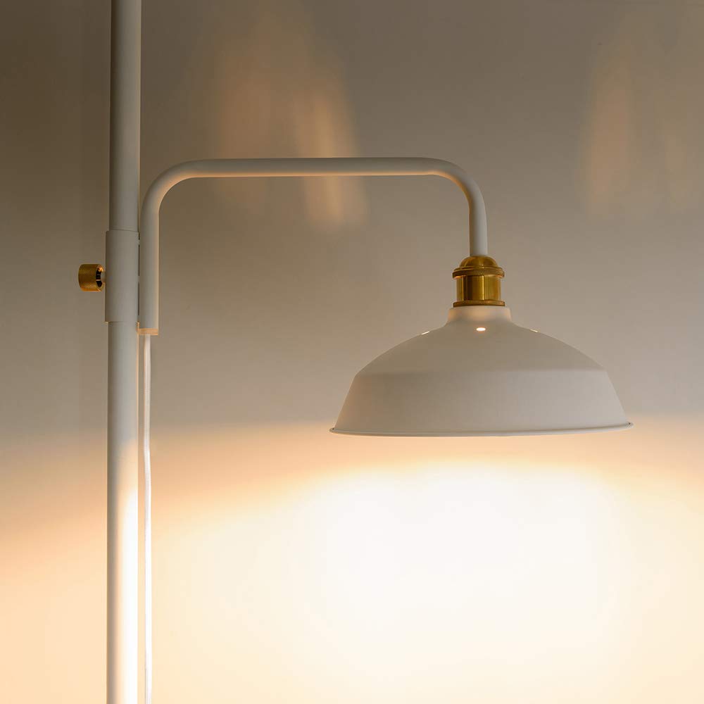 DRAW A LINE Lampshade, White, Size: 27cm W x 27cm D x 11cm H, DRAW A LINE (D-BS-WH)