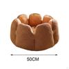 Warm Pet Bed Mat Sleep Pad Blanket Machine Washable Cushion Flower Shape for Kitten Puppy