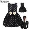 High Quality The Addams Family Wednesday Cosplay Costume For Kids