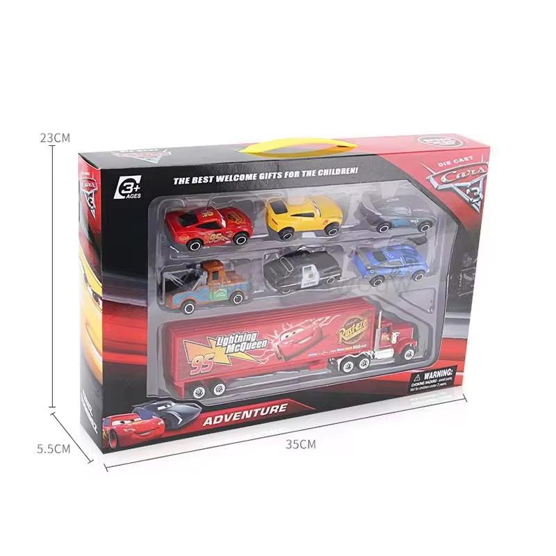 12pcs Disney Pixar Cars Back Force Lightning Mcqueen Jackson 6cm Storm Mater Model Car Accompanying Toys Kids Birthday Gifts
