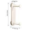 Double-ended hanger storage rack Suitable for wardrobe & balcony Possesses two poles Various types of hangers can be placed
