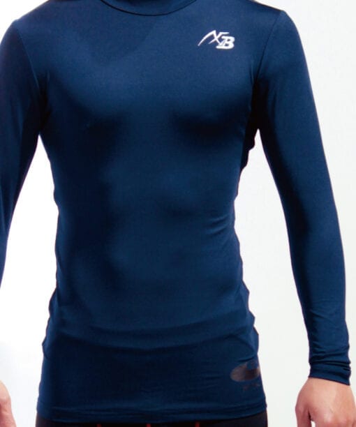 Crew Neck Balance Fit L/S Tee (AXFxBelgard) navy 3xo