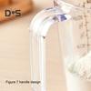 Plastic Practical Food Grade Measuring Cup Clear Scale Precise Measuring Jar