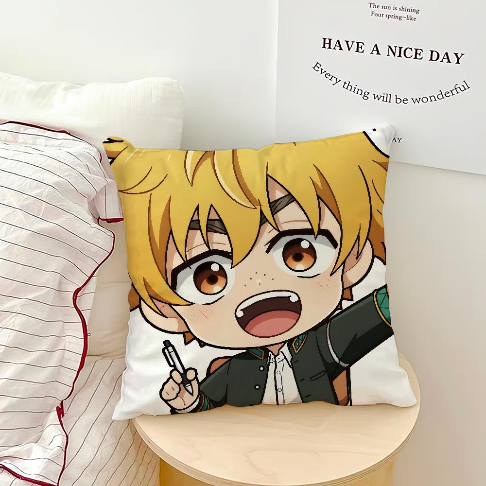 anime WIND B-BREAKER chibi S-Sakura Haruka Comfortable soft Pillow Case for Sofa Living Room Home office Decor Protective Covers