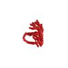 Women's Summer Beach Coral Shaped Ring
