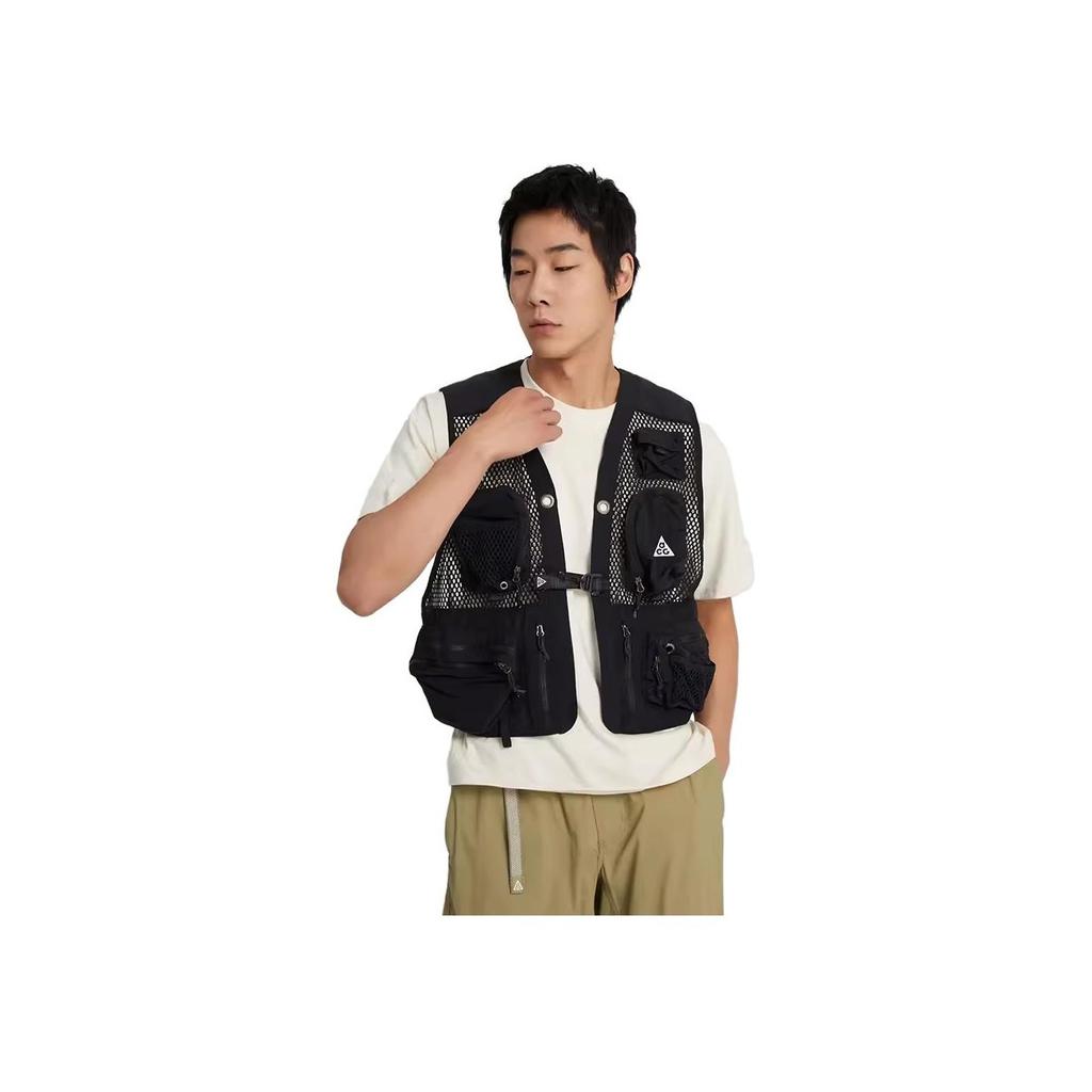 Nike Acg Utility Pocket Vest Unisex Outerwear Black DN3920-010