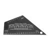 Guitar Measurement Tool String Action Ruler and Neck Relief Gauge Pick for Acoustic Electric Bass Guitar Setup