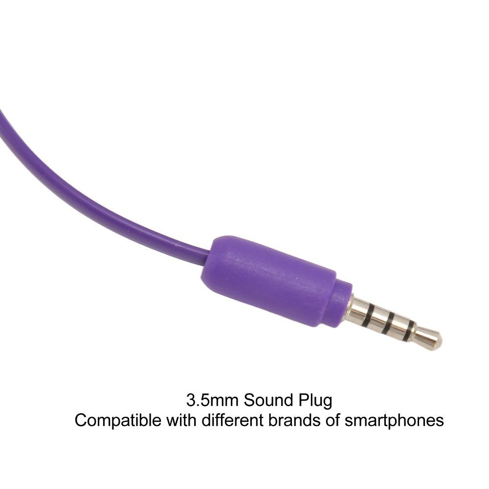Wired Connection 3.5mm Plug Handset Adjustable Tone Radiation Proof Handset Telephone Conversation