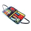 Dress Learning Bag Basic Life Skills Sensory Board Tie Shoe Laces and Buckle Felt Education Board for Kids Elderly