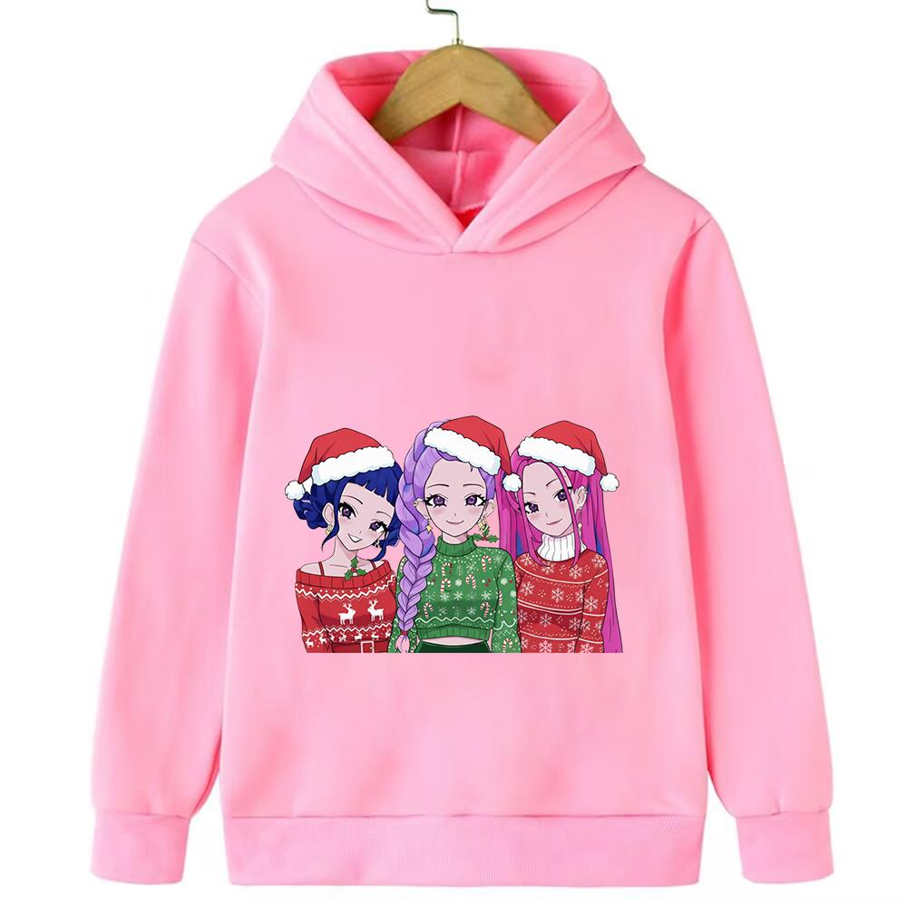 

Hoodies Sweatshirts Girls Kids Girl Fashion Cartoon Printed Hoodie Cute Comfortable Casual Sweatshirt Top 110cm