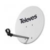 SAT-antenne - Televes - S630ISD-W - 63 cm - Forsterket plast - Justerbar elevasjonsvinkel