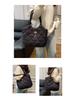 Bambi Tote: Winter 2025 Large Capacity Embroidered Quilted Handbag - Versatile Fashionable Shoulder Bag