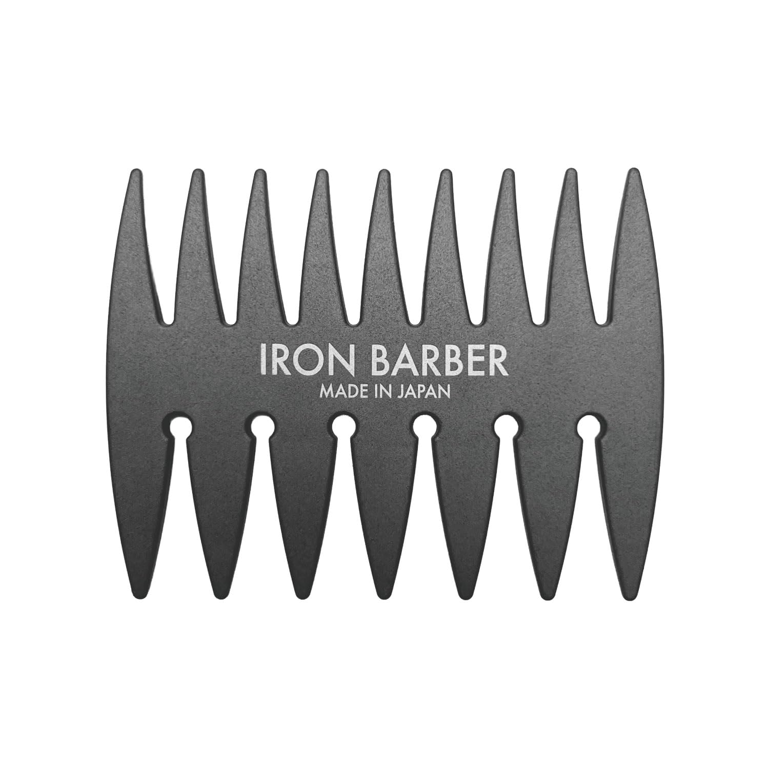 

IRON BARBER Mesh Hair Made in Coarse for Hair Slicked Comb, Men s Comb, Japan, Tooth, Men s Styling, Back, Fade, Pomade, etc. (IB-MC)