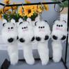 Keychain Pendant Plush Cartoon Bear Charm Key Chain Versatile Key Holder Backpack Car Key Accessories