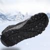 Mode 2024 Herrenstiefel Plüschschuhe Reißverschlussstiefel Winter Warm Baumwolle Schneestiefel für Herren Gummisohle Stiefel Outdoor Rutschfest Wanderschuhe