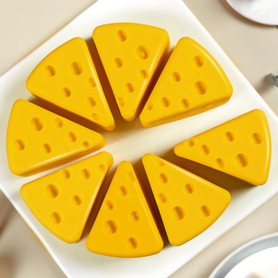 Hot! Cheese Shaped Cake Mold for DIY Baking Dessert Art Mousse Silicone 3D Mould Pastry Tool