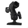 Boat Kayak Fishing Rod Holder Mount Adjustable Black