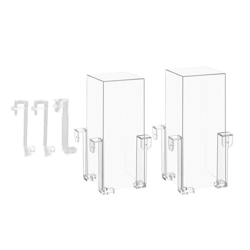 Aquarium Accessories Parts with Brackets Tabletop DIY Home Living Room Creative Office Easy Install Auto Refill Decoration