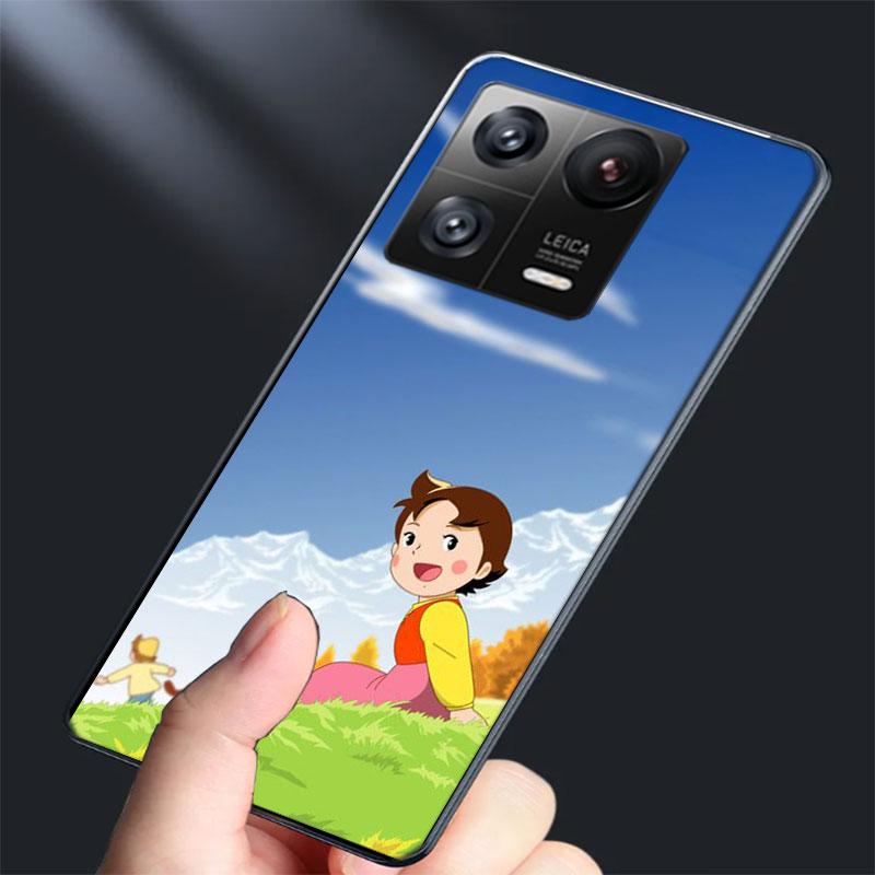 Heidi Cartoon Phone Case For Xiaomi Poco F7 Ultra X7 X6 M8 M7 M6 M4 M3 Pro X4 Mi 15 15T 14 14T 12T 12S 10T Pro 12 11 Lite Cover
