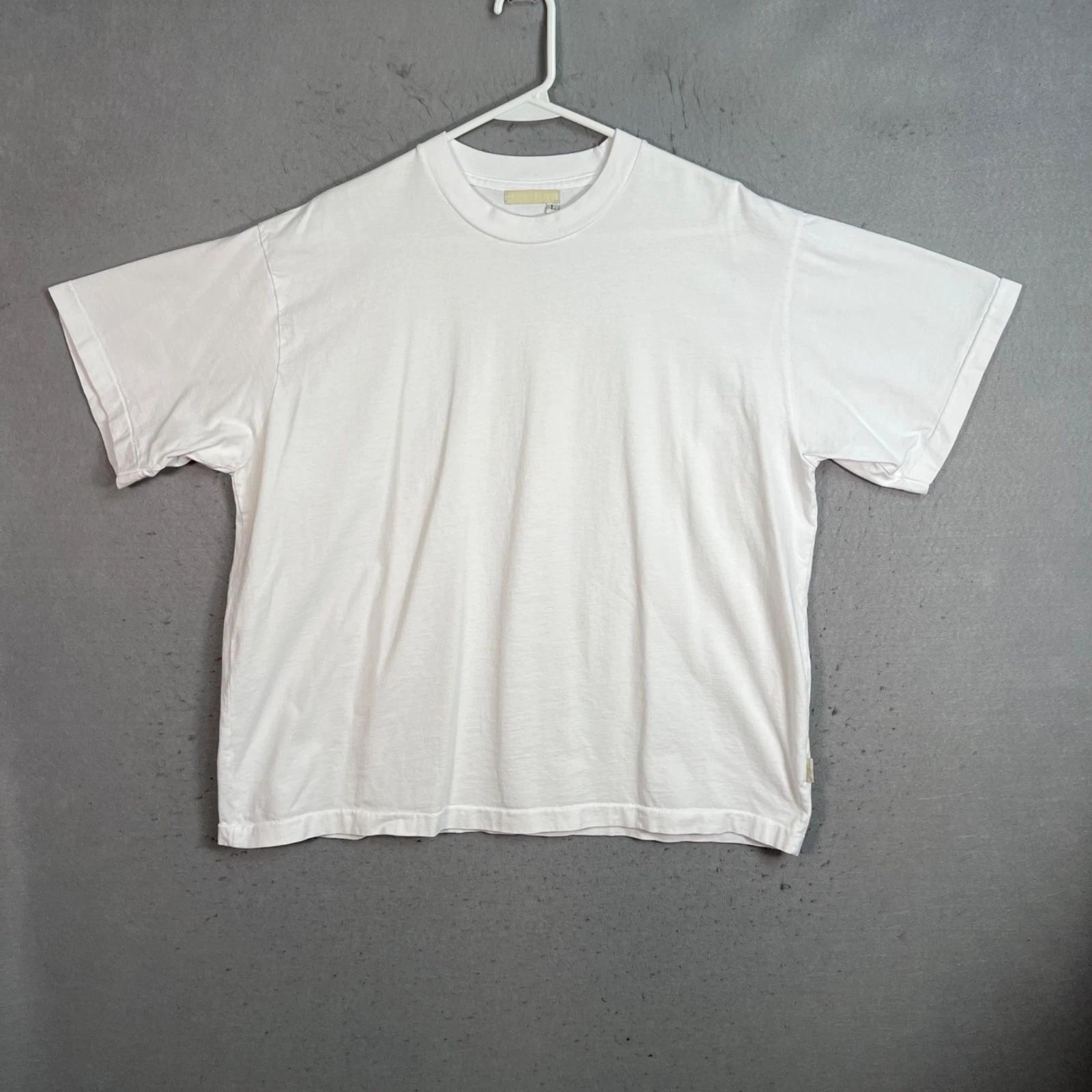 

Dertbag White Short Sleeve T-Shirt Mens Size Large 100% Cotton Made In USA XL
