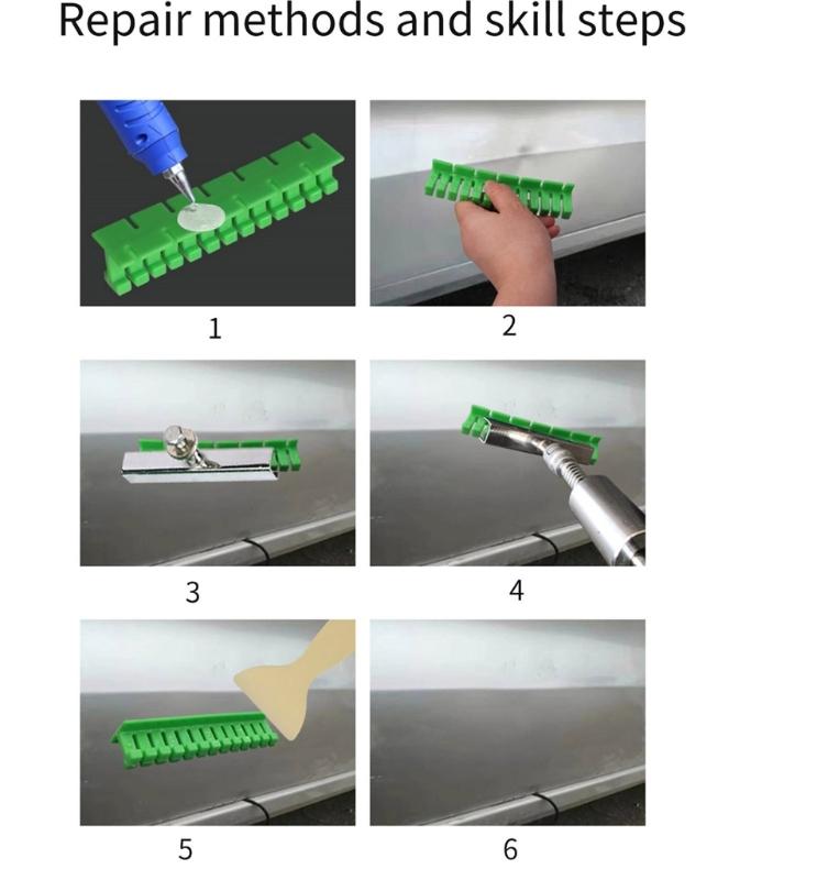 Car Body Pulling Tab Dent Removal Repair Tool Puller Tabs Paintless Dent Repair