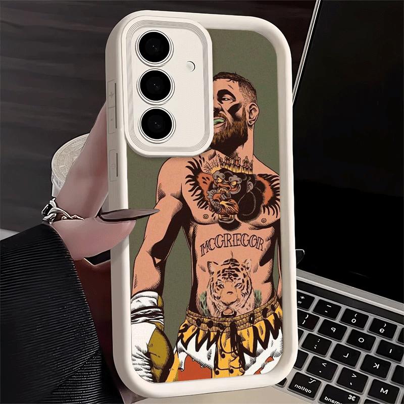 

Phone Case for Samsung Galaxy S26 S25 Ultra S24 FE Conor McGregor Man Shell S23 Plus S22 + S21 S20 5G Soft Silicone Funda Samsung S26 Plus