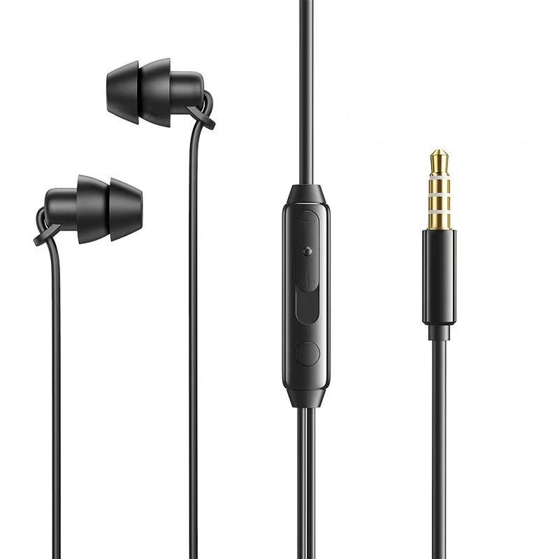 Ultra Thin Flat Design In-Ear Sleep Earphones for Side Sleepers and Noise Reduction with Soft Silicone