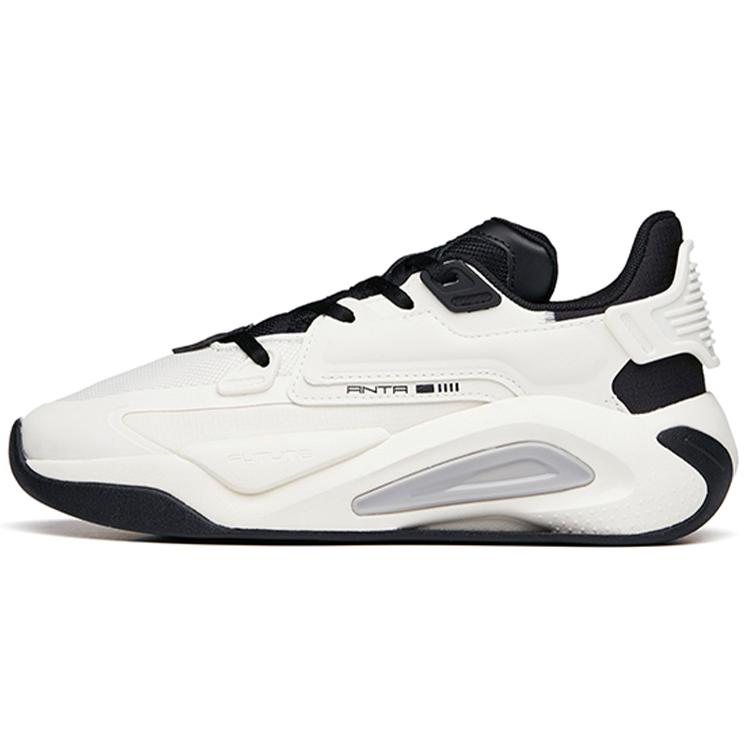 

Новая коллекция Anta Life Super Body Противоскользящие Износостойкие Низкие Кеды для Скейтборда Женские Белые Черные 122118083S-1 35.5