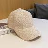 Adjustable Flower Baseball Hat Breathable Elegant Hat Casual Floral Baseball Cap  Female Fashion