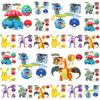 Pokemon Transforming Egg Figures Pikachu Charizard Bulbasaur Collectible Toys