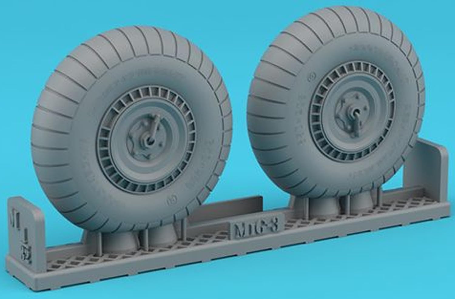 

Armory Wheels for Unpaved Plastic Model Kit Parts AMRAW32019 1/32 MiG-3 Weight-Deforming (Low-Pressure Tires, Runways) (Airplane)