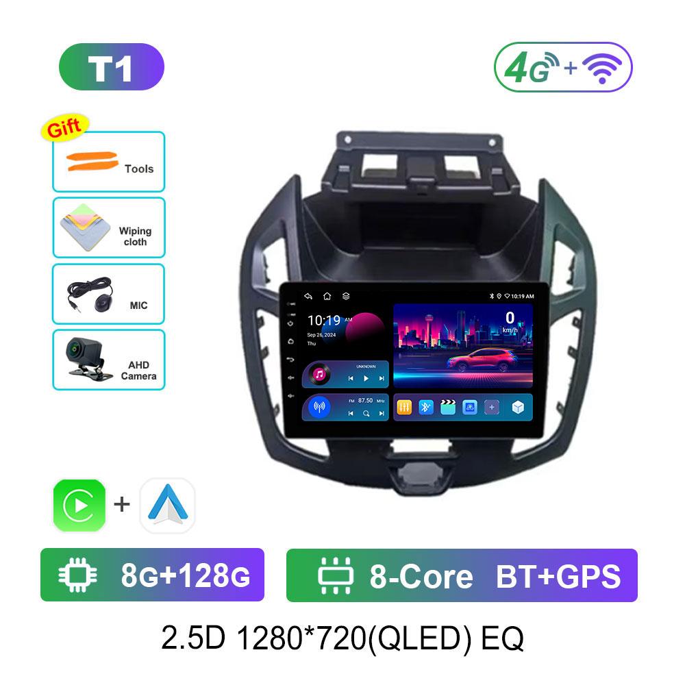 Car Radio Android 14 System For Ford Transit Connect Tourneo Connect 2014 - 2019 GPS Multimedia Player Navigation Stereo DSP BT