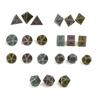 6MM Metal Mini Dice Set for Dungeons & Dragons – 7-Piece Polyhedral Board Game Set