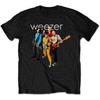 Weezer Unisex T-Shirt: Bandfoto (Klein)
