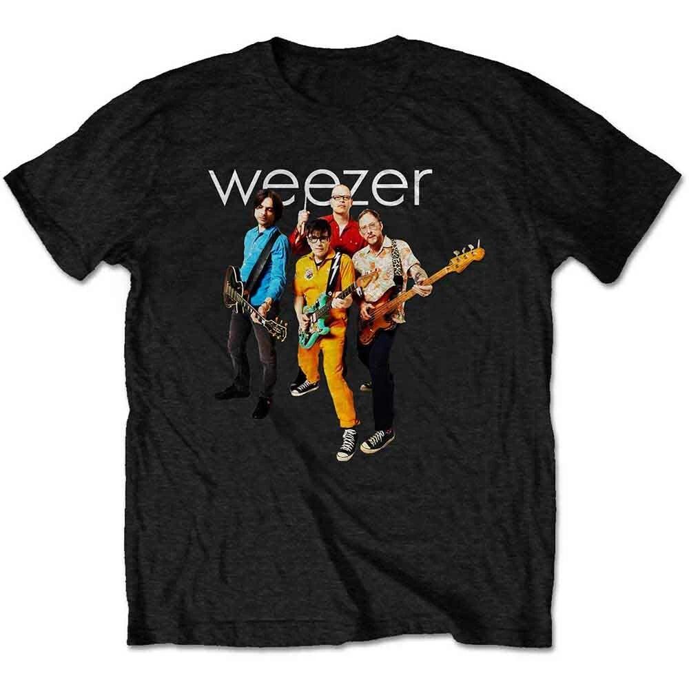Weezer Unisex T-Shirt: Band Photo (X-Large) XL