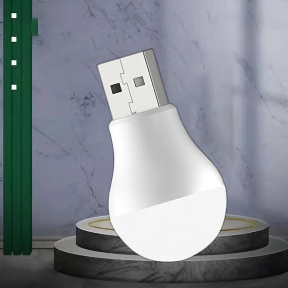 Lampa USB Plug Počítač Mobilní napájení Nabíjení USB Lampy Malé knihy LED Ochrana očí Světlo na čtení Malé kulaté světlo Noční světlo