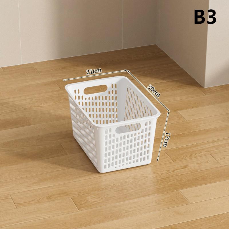 1Pcsmiscellaneous Storage Box, Toy Storage Basket, Household Plastic Storage Box, Kitchen Cabinet, Desktop Storage Box