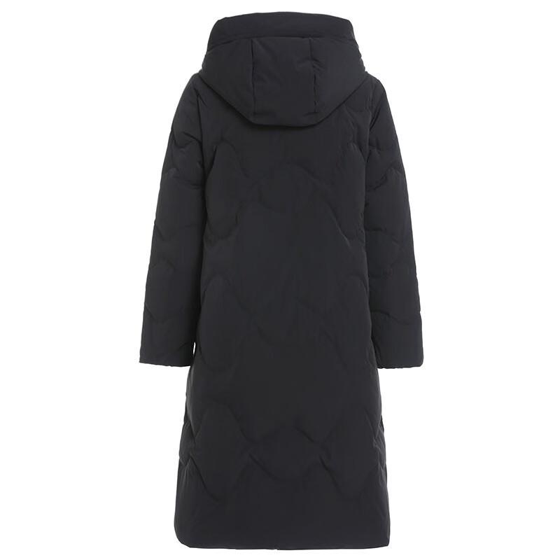 G·TENNA SMR-M592 Women's Long Hooded Down Jacket