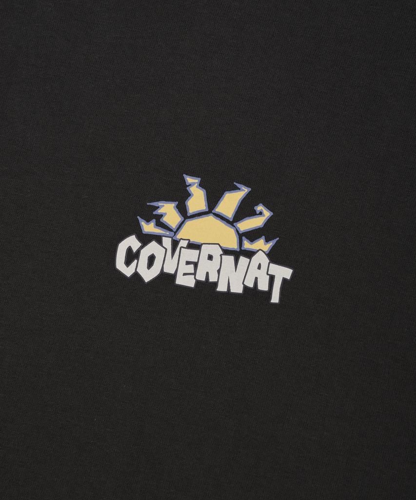 COVERNAT Rising Sun Graphic Long Sleeve Charcoal