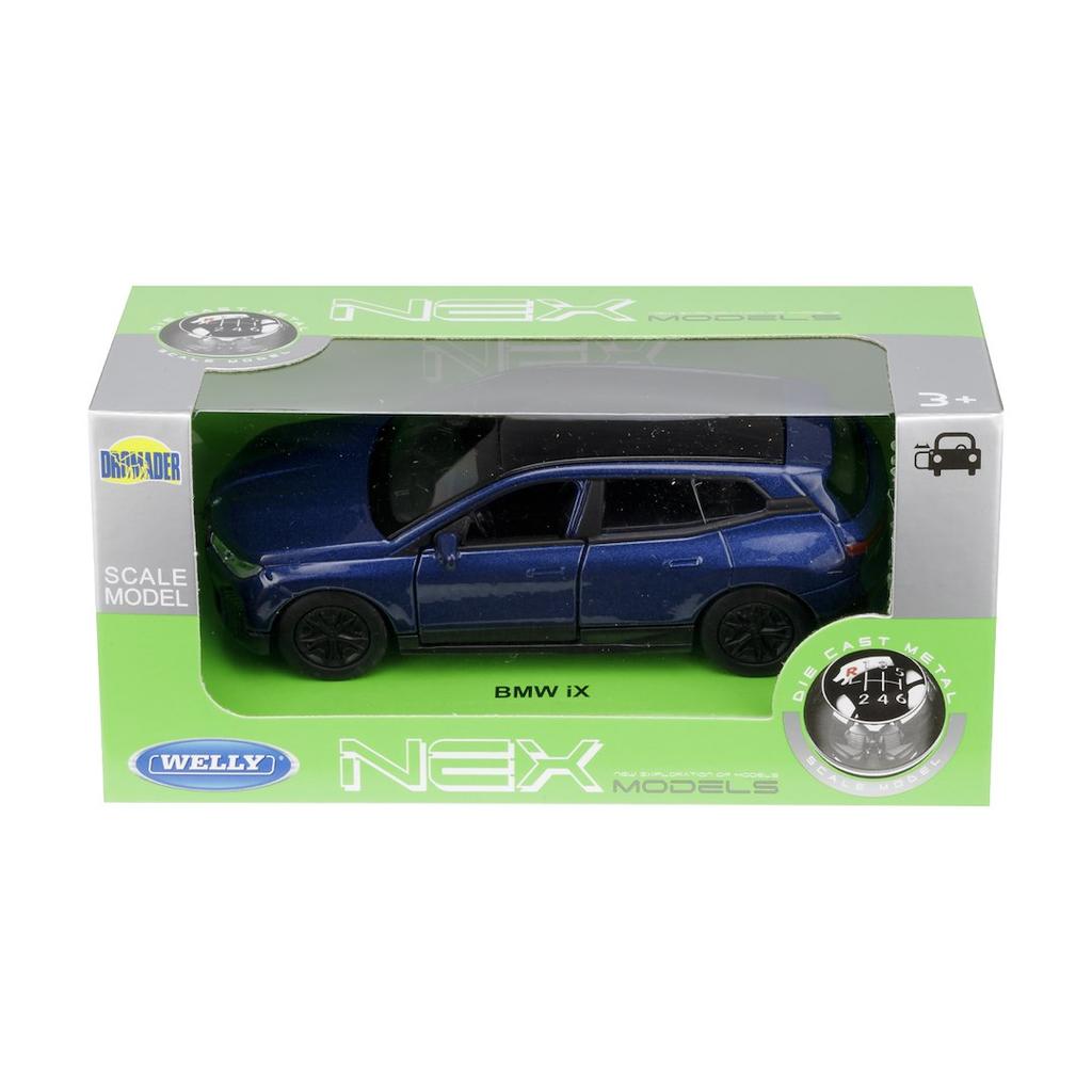 Model 1:34, BMW iX, niebieski