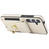 For Samsung Galaxy S23 FE Case Elastic Card Slot PU Leather+TPU Phone Cover
