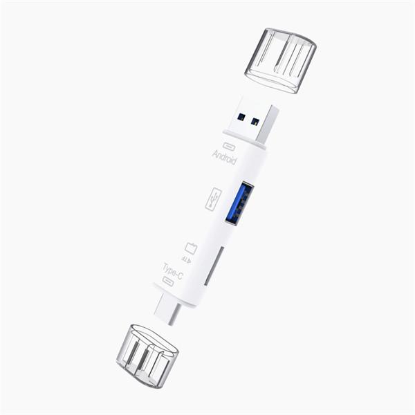 Usb 2.0 Card Reader Adapter Type C USB Micro USB Memory TF OTG Card Reader