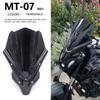 New 2021- Motorcycle Windshield WindScreen Front Screen For Yamaha MT-07 MT 07 MT07 Mt07 Accessoris Transparent/Smoke Black