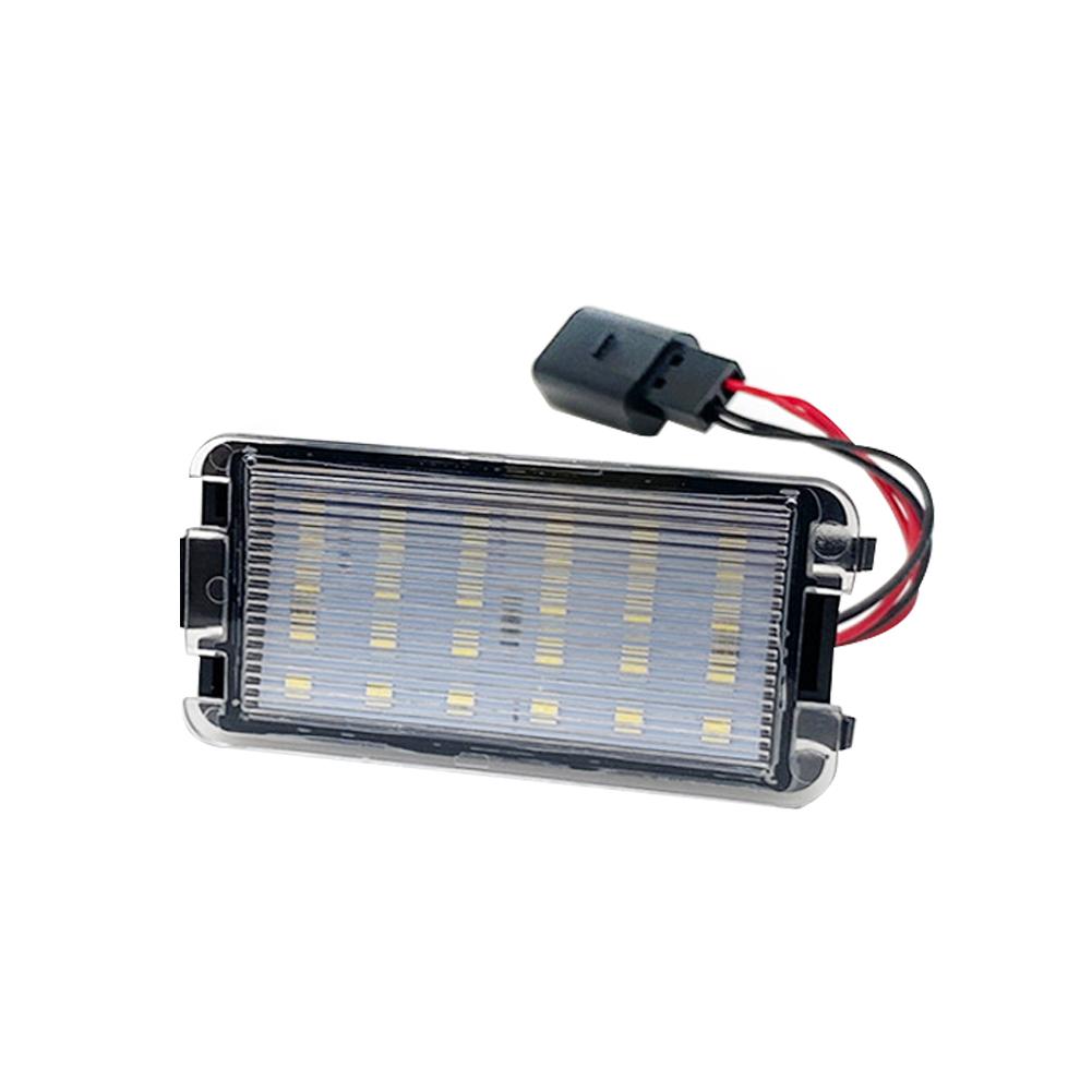 

1 шт./2 шт. Автомобильные светодиодные фонари номерного знака Лампа номерного знака Замена Canbus Без ошибок Автомобильный свет 12 В 1pcs
