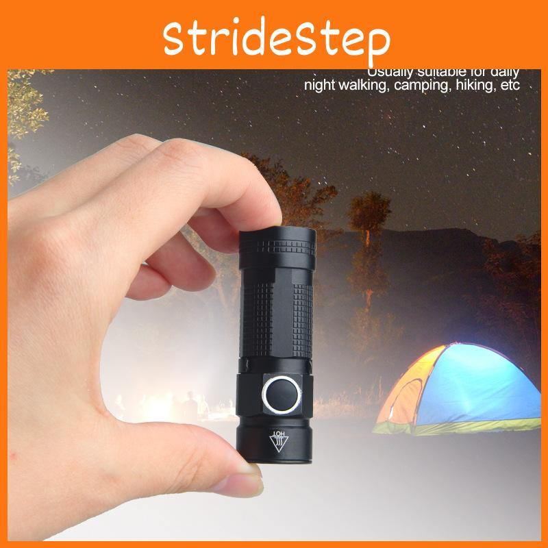 Pocket Mini Portable Led Usb Flashlight Waterproof Small Torch For Hiking Travel