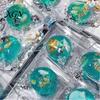 TPR Stress Ball Ocean Seashells Anxiety Relief Clear Squeeze Travel Relaxation Tool Toy Home Office Workers Hand Sensory Portable