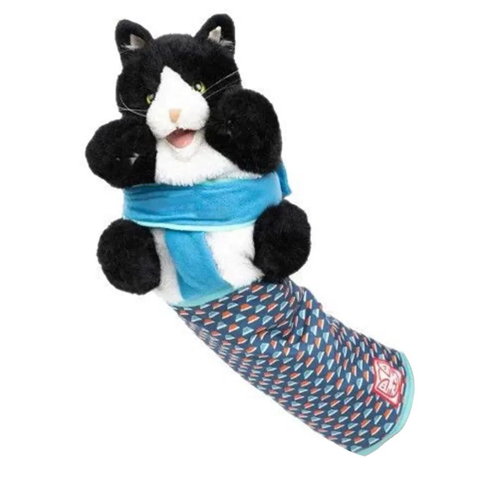 Cats Puppet Wrestler Cat Wrestling Toy  Puppet Interactive Hand Puppet for Indoor Cats Kids Pretend Play and Dog Toys