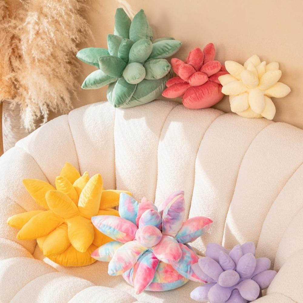 Mini Stuffed Succulents Doll Simulation Succulents Plush Pillow Botany Plush Toy  Birthday Gift